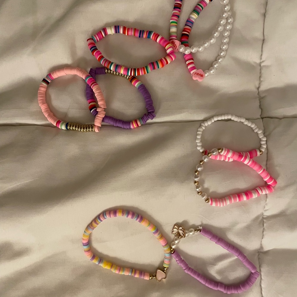 Francesca's Collections Colorful Kids Bracelet Set